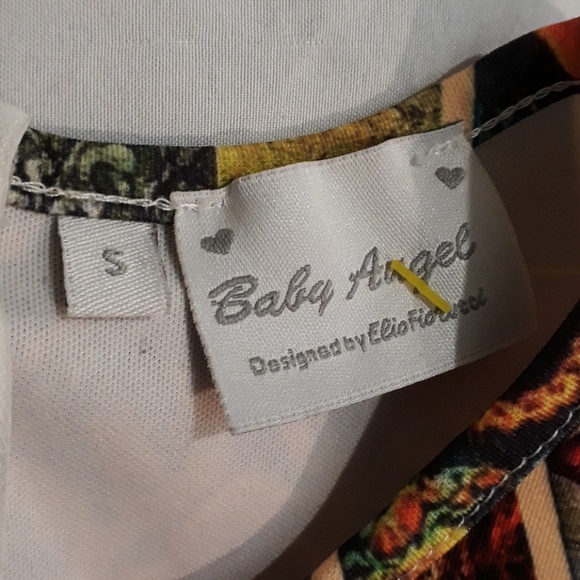 Baby Angel Multi Colored Kids Dress Size Small - Picture 4 of 7